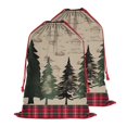 thumbnail image 2 of Christmas Bags Drawstring,Red and Green Christmas Pattern Large Xmas Christmas Gift Bags,Reusable for Xmas and New Year Party Favors and Supplies,27.6" X 19.7", 2 of 6