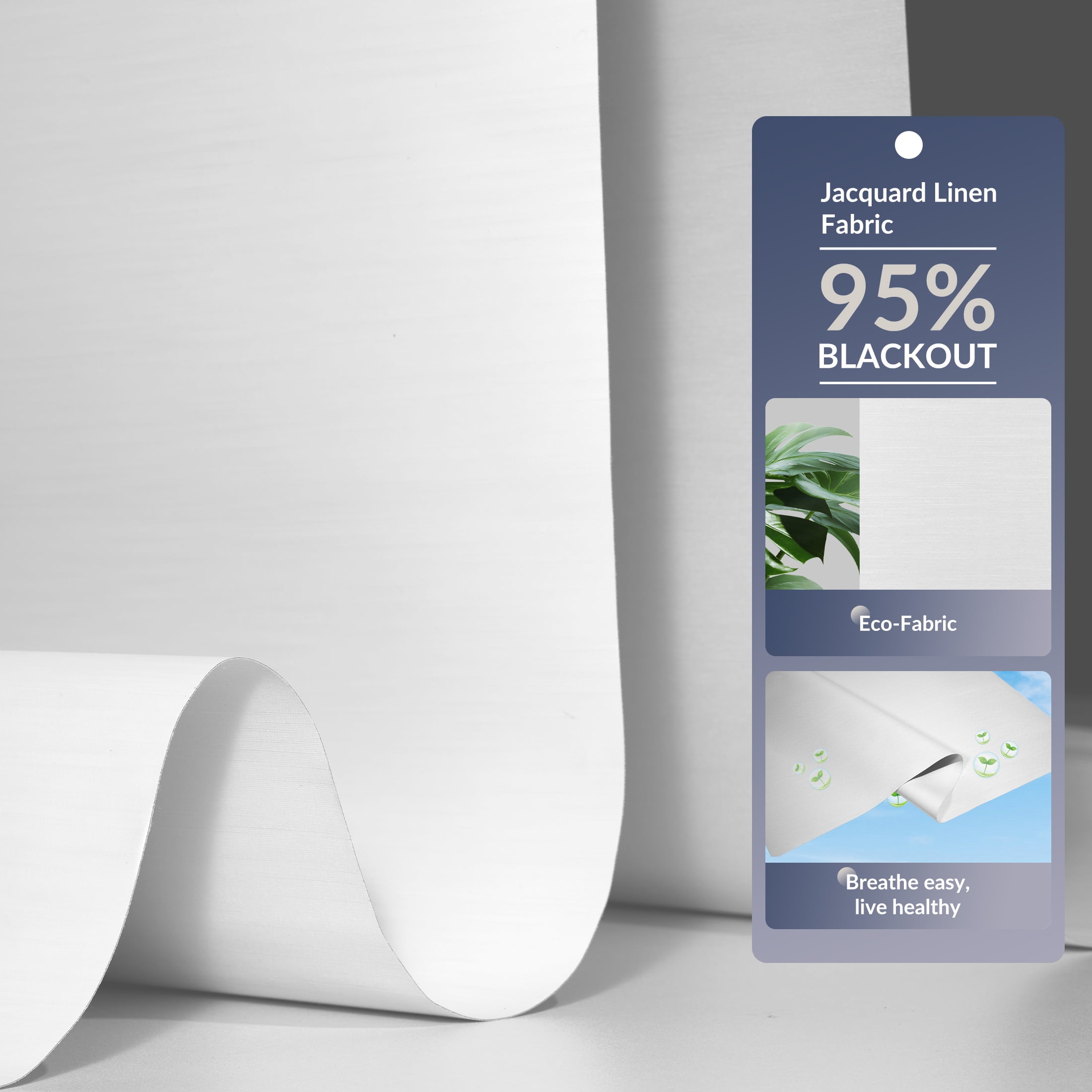 Blackout Roller Shades for Windows,Cordless,Roller Blinds for Windows,Thermal Insulated Fabric Window Blinds for Home,Office,Bedroom,Door, Pure White, 27"W x 72"H