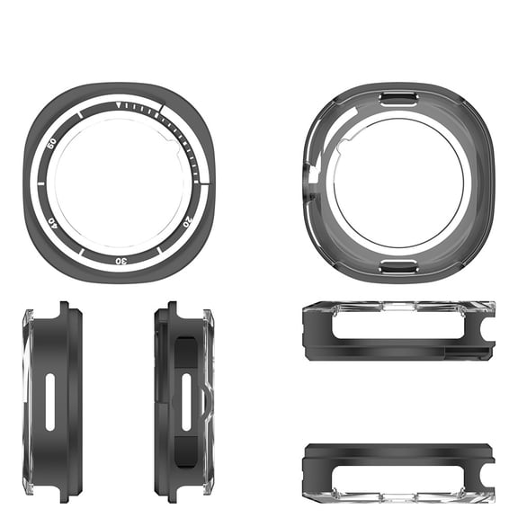 Smartwatch Metal Case for Galaxy Watch8 Classic 46mm Protector Frame Smart Watch Scratch Resistance Cover