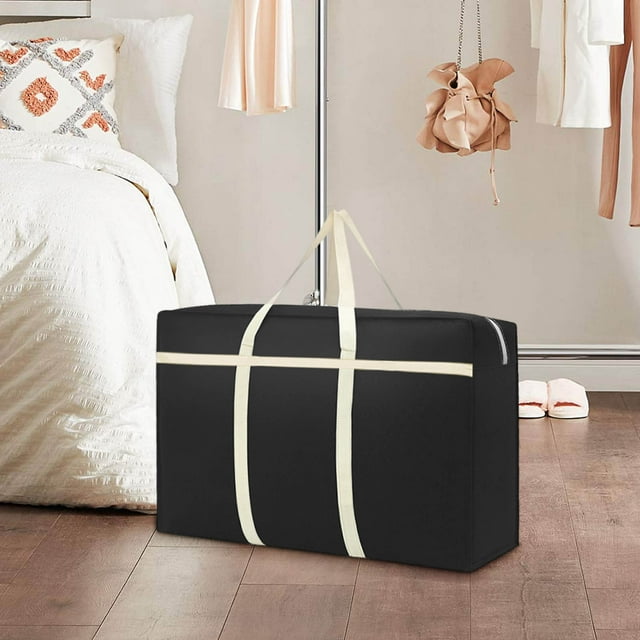 Wzzjkit Travel Storage Bag Moving Bag Large Capacity Non-woven Quilt Bag Portable Duffel Bag Practical