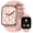Pink, variant on Smart Watch for Android and iPhone, TIGRADE Answer/Make Call Smartwatch for Men Women Waterproof, 23 Sport Modes, Fitness Activity Tracker, Pink