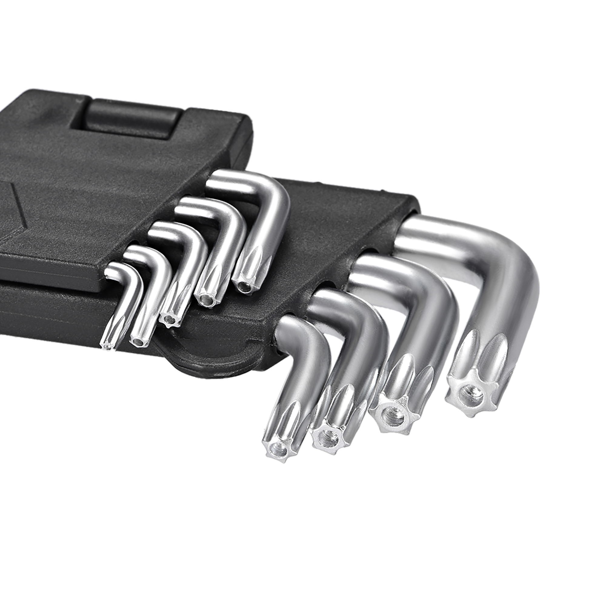 Sourcingmap Anti-Manipulation Torx T50 Schlüssel – L-Form, Vernickelt, Langer Arm