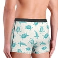 thumbnail image 3 of Disketp Turtle Men's Boxer Briefs,Soft and Breathable Cotton Underwear with ComfortFlex Waistband, 3 of 7