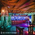 thumbnail image 7 of E Energetic Lighting LED 3 w (40 w Equivalent) Purple Decorative Light Bulbs, (2 Pack), 7 of 7