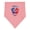 Mauve and Natural, variant on Inktastic Baby First 4th July Baby Bandana Bib