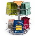 thumbnail image 5 of Sorbus Tea Bag Spinning Carousel - Tea Caddy Organizer for Countertop - Matcha Station Accessories - 2 Tier Lazy Susan for Pantry - Holds Up to 60 Large Tea Bags, 5 of 7