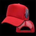 thumbnail image 1 of Decky 211-RED Solid Trucker Cap, Red, 1 of 1
