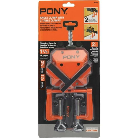 Arrow Fastener 7384910 90 deg Angle Clamp, Orange & Black