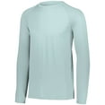 thumbnail image 2 of Augusta Youth Attain Wicking Long Sleeve Tee 2796 Silver S, 2 of 2