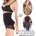 thumbnail image 2 of Women Waist Cincher Girdle Tummy Slimmer Sexy Thong Panty Shapewear, 2 of 6