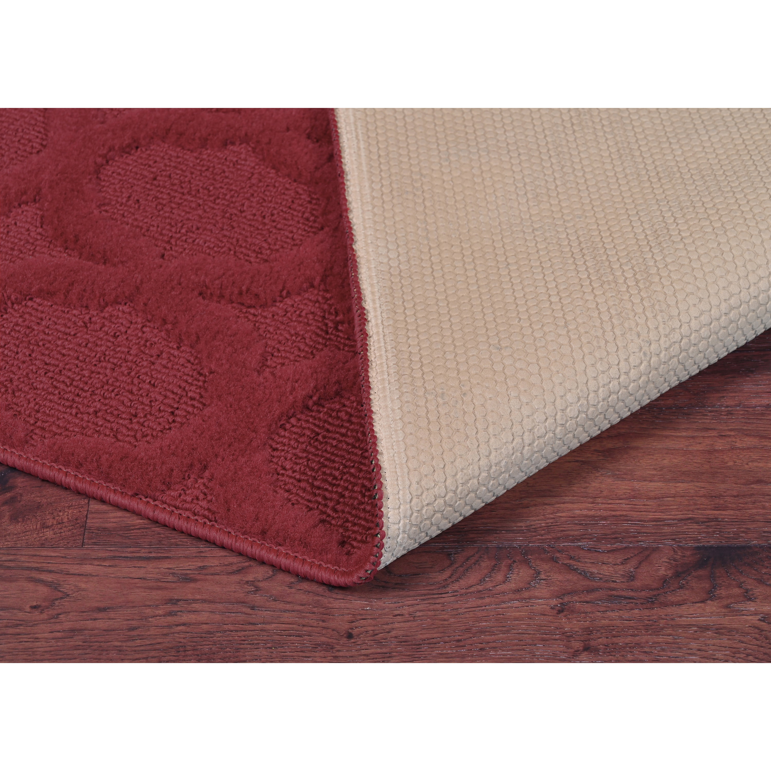 Garland Rug Sparta Chili Red Indoor Runner Rug, 2' x 8'