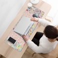 thumbnail image 3 of Long Mouse Pads for Desk,Pioneer Flower Floral Print Pattern Desk Mats on Top Of Desks, Desk Mouse Pad Extra Large with 3mm Non-Slip Base and Stitched Edge for Gaming,Office,Work,Home 31.5"x11.8", 3 of 6
