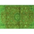 thumbnail image 1 of Ahgly Company Indoor Rectangle Medallion Green Traditional Area Rugs, 2' x 3', 1 of 1