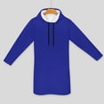 thumbnail image 4 of Hoodie Dress for Women Trendy Pullover Long Fleece Oversized Sweatshirt Dresses for Women with Pockets, 4 of 8