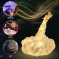 thumbnail image 1 of Luz LED de noche para mesita de noche nubes cohete astronauta Ehuebsd bricolaje inteligente fácil instalación lámpara interior para dormitorio de niños decorativa, 1 of 9