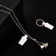 thumbnail image 5 of 100 Piezas Etiquetas de Precio, Etiquetas Adhesivas Multiusos, Etiquetas de Joyería en Blanco, Pegatinas en Blanco para Joyería, Collares, Pendientes, Anillos (12*60mm), 5 of 5