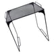 thumbnail image 4 of ColoMX Organizador de estantes de malla plegable, gabinete de baño apilable, estante de almacenamiento debajo del fregadero, estante de almacenamiento para el hogar, cocina y escuela, gimnasio, negro, 4 of 8