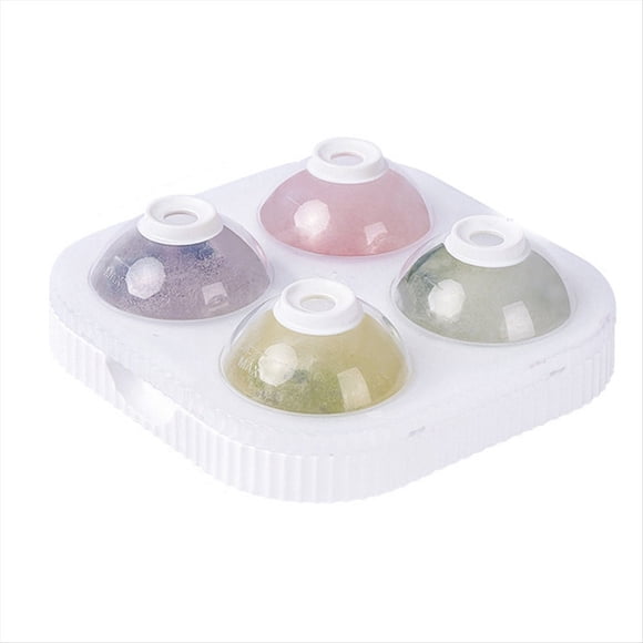 MáQuina para Hacer Bolas Hielo, Grande, 6,5 Cm, Esfera Redonda Grande, Bolas Altas, Bandeja con Molde para Cubitos de Hielo para Herramientas de Barra CóCteles de Whisky,