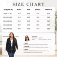 thumbnail image 6 of Daystry Women's Plus Size Open Front Casual Long Sleeve Lightweight Drape Cardigans Soft with Pockets, 6 of 10
