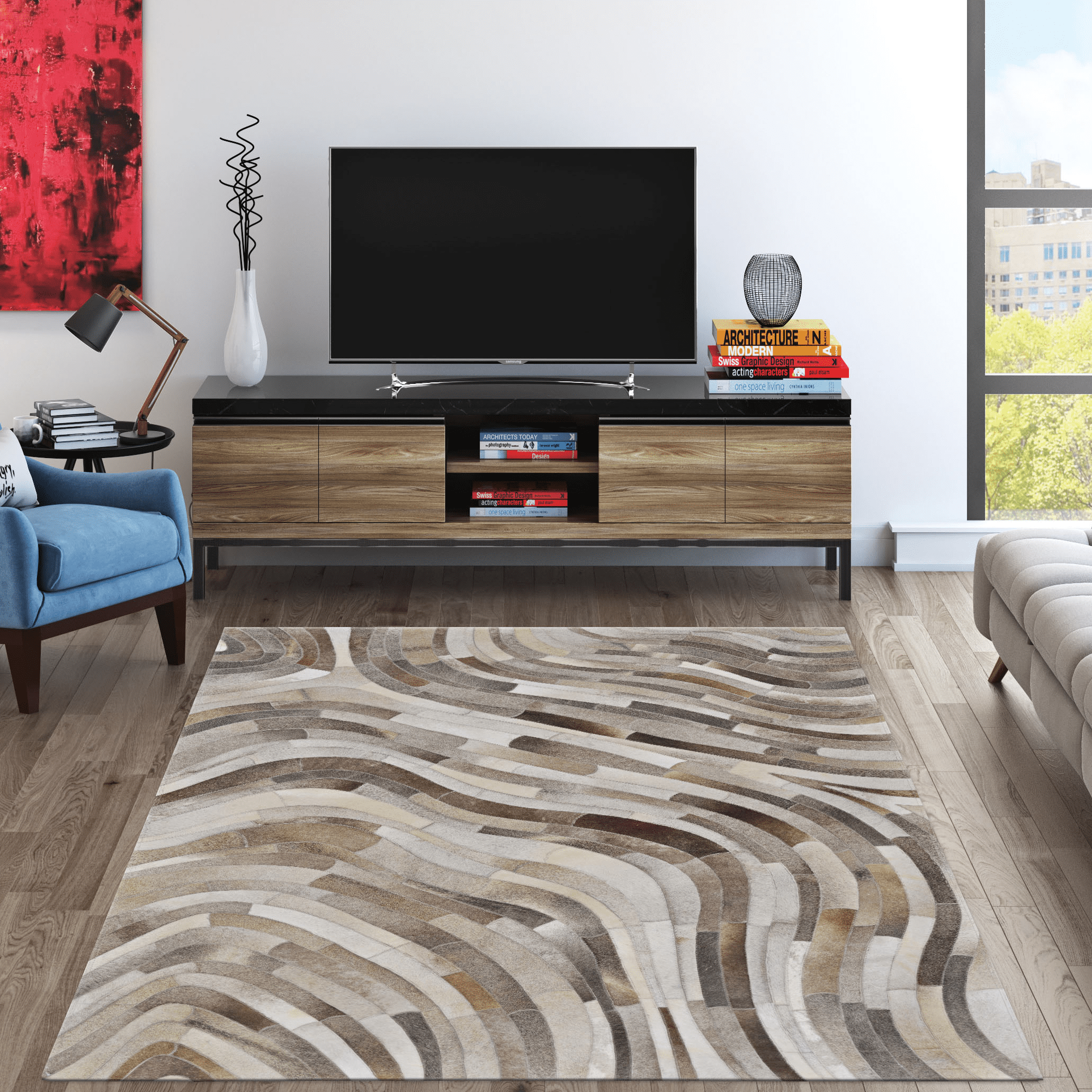 Couristan Chalet Prism Naturals Area Rug, 2' x 4'