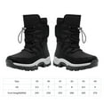 thumbnail image 3 of Winter Snow Boots Work Shoes High Top Mens Non Slip for Hiking Climbing Camping, 3 of 8