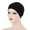 Black, variant on SPRING PARK Women Muslim Solid Color Soft Elastic Bandanna Turban Cap Head Scarf Cover Hat Headdress