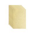 thumbnail image 1 of Paquete de 5 hojas de espuma con brillo dorado claro, 8 x 12 pulgadas, hojas de espuma EVA autoadhesivas para manualidades (1.5 mm de grosor), 1 of 6