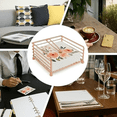 thumbnail image 3 of HANDICRAFT MART Rose Gold Metal Napkin Holder with Weighted Arm – Square Tissue Paper Stand for Kitchen & Dining Table, 3 of 5