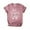 Pink, variant on Bjutir Womens Tops T-Shirts Easter Women Lady Letter Printed Short Sleeve T-Shirt Casual Loose Top Tunics