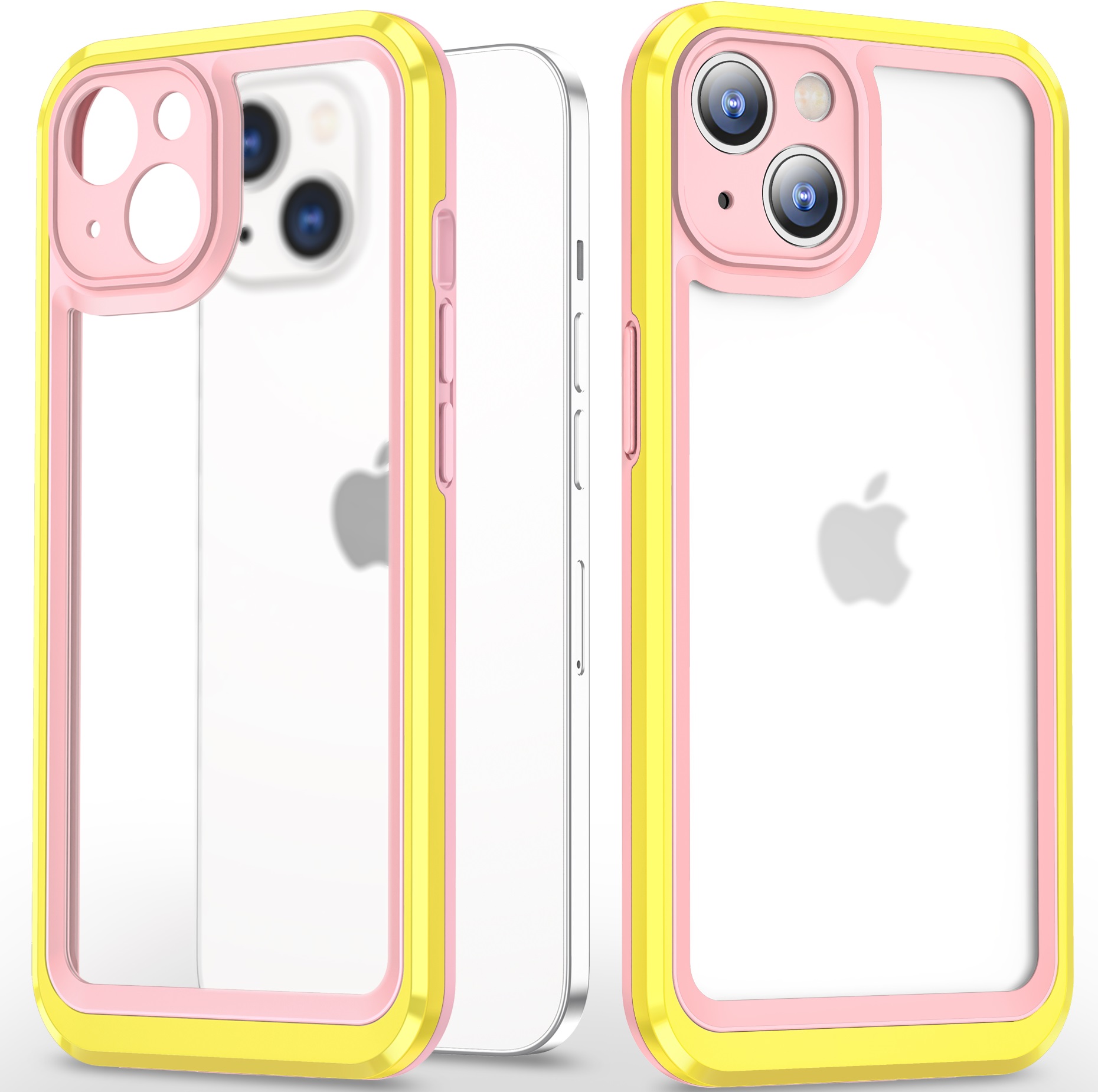 ULAK Clear Case for iPhone 13, Slim AntiYellowing Shockproof