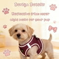 thumbnail image 5 of Riklu Lightweight Breathable Dog Harness & Leash Set - Reflective Adjustable No-Choke Pet Vest for Small Medium Dogs (Multiple Colors), 5 of 8
