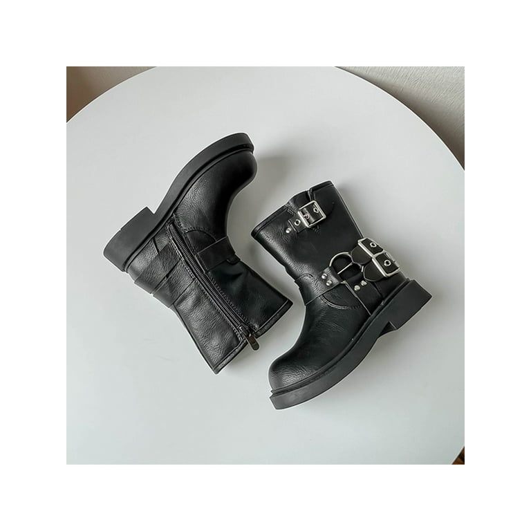 Womens motorcycle boots wide width cheap