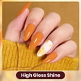 thumbnail image 4 of Set de esmaltes de uñas Beetles Fall Gel, 6 colores, rojo, naranja y marrón, 4 of 8