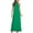 Green, variant on Fesfesfes Off the Shoulder Dress for Women Sleeveless Halter Neck Dress Casual Lace Up Hang Neck Boho Dress Hollow Out Backless Beach Dress