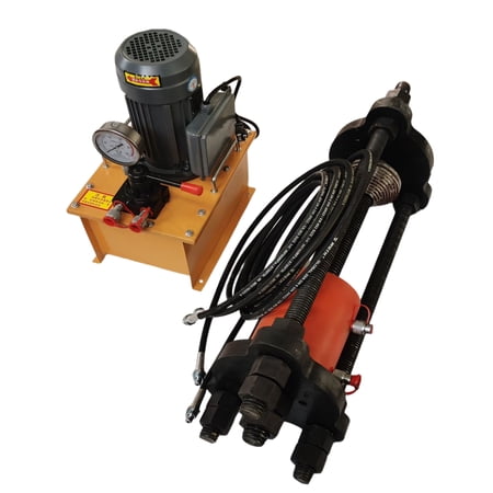 Techtongda 100T Crawler Pin Dismantling Machine Electric Chain Pinning Machine Excavator Maintenance Pressing Sleeve Pressing Chain Integrated Machine