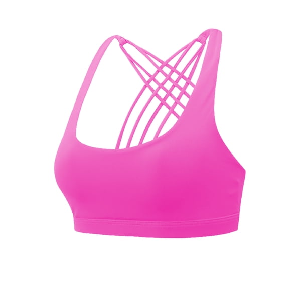 Sonducket Sujetadores deportivos Material premium Sujetador de fitness Deporte Prop Back Sweet Gift Diseño único para mujer Chica Rose Red S Type2 NO2 Sonducket AP008686-13