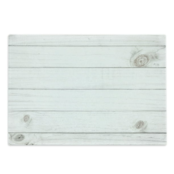 Grey and White Cutting Board, Wooden Planks Horizontal Lines