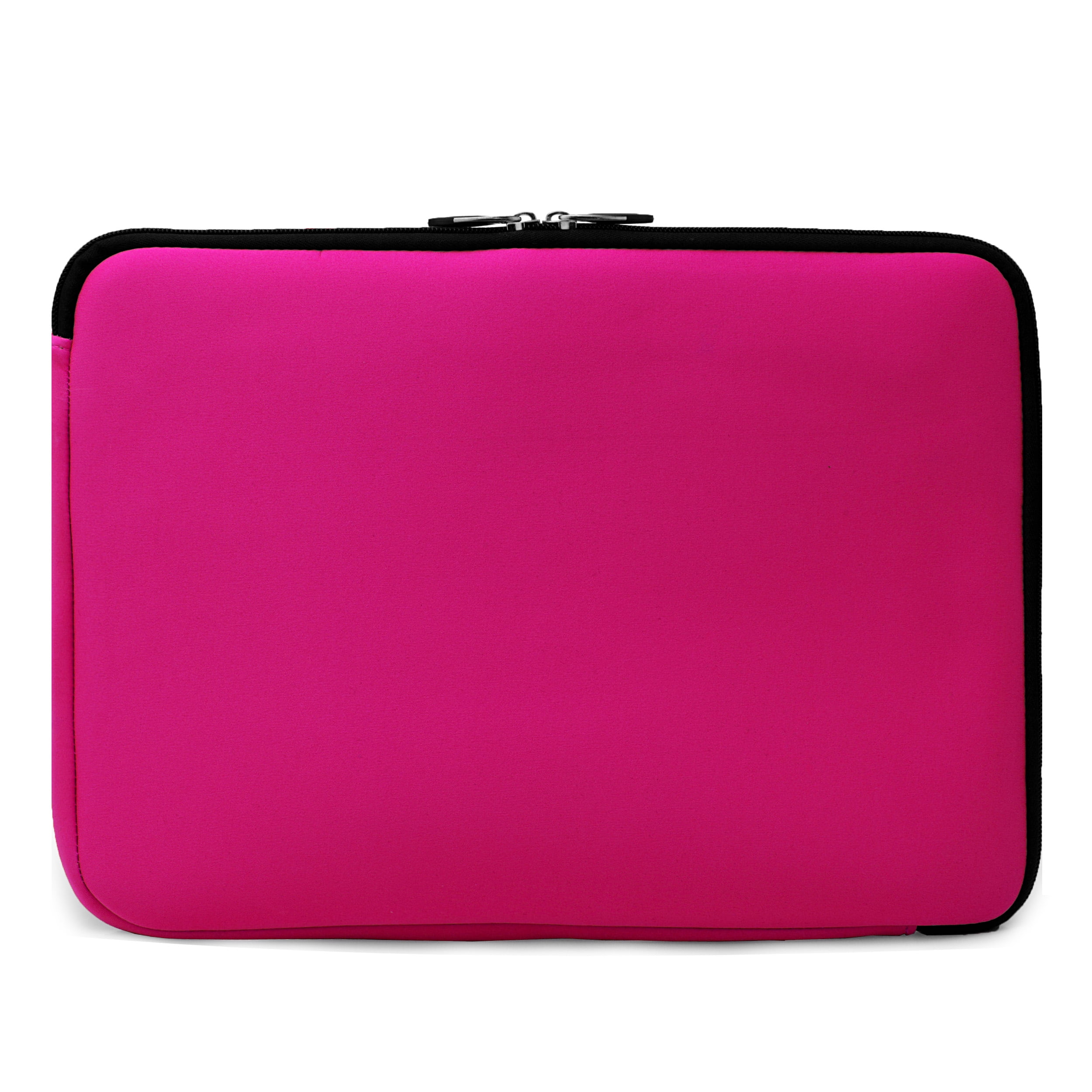 Vangoddy 15.6 Inch Laptop Sleeve Case, Water-Resistant Neoprene Notebook Bag with Zipper and Front Pocket, Fits 15.4-15.6 in Laptops
