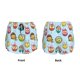 thumbnail image 3 of Balery Cute Cartoon Owls 3 Pantalones cortos deportivos para mujer con forro y dos bolsillos, elásticos, para entrenamiento, gimnasio, yoga-Large, 3 of 7