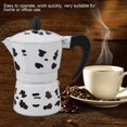 thumbnail image 3 of Aluminum Coffee Pot with Cow Pattern Design, Portable Pot for Camping, Picnics, 3 of 7