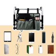 thumbnail image 5 of UYUH Stable Wheelchair Side Pocket Organizer Bag Multi Pocket Pouch for Electronic Devices Water Bottles Travel Essentials and Daily Storage Accessories, 5 of 5