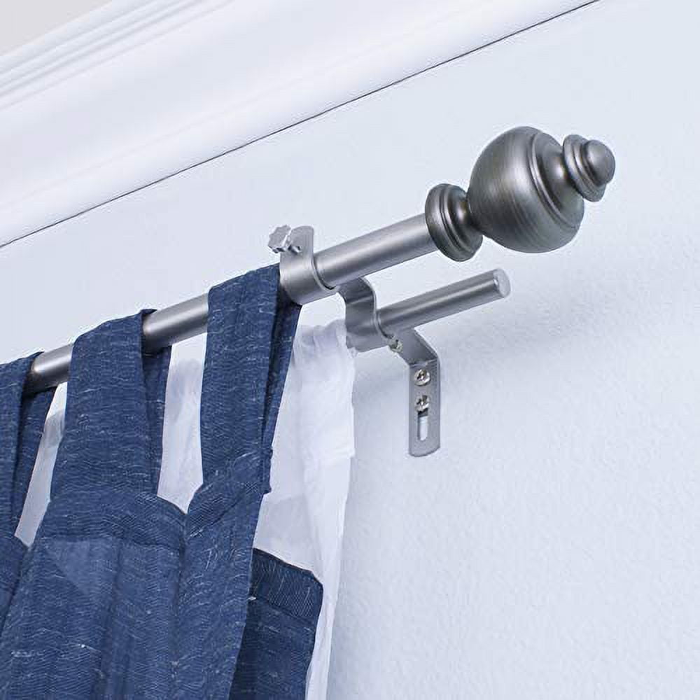 Montevilla Core Urn 5/8" Double Curtain Rod Set