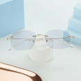 thumbnail image 4 of LifeArt Blue Light Blocking Glasses, Computer Reading Glasses, Anti Blue Rays, Reduce Eyestrain, Stylish for Men and Women(White,+3.50 Magnification), 4 of 5