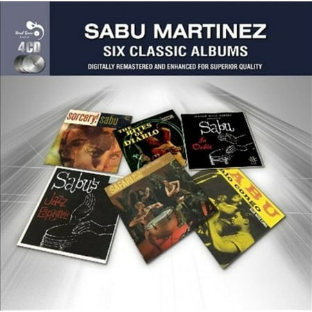 SIX CLASSIC ALBUMS [SABU MARTINEZ] [CD BOXSET] [4