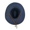 thumbnail image 6 of Western Cowboy Hat For Women Men Small Short Wide Brim Beach Cowgirls Decoration Suede Western Cowboy Hat Hat Navy, 6 of 6