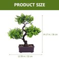 thumbnail image 4 of MasteelfCA Artificial Potted Plants Desktop Faux Potted Plants Bonsai Ornament for Home, 4 of 7