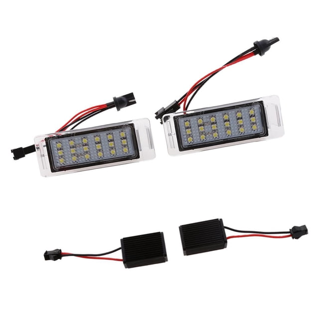 Pieza De Automóvil De la lámpara De De Número Del LED De Energía Para Cola Luz de matrícula del número de coche