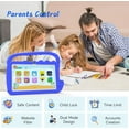 thumbnail image 5 of IWEGGO 7 in 1024 x 600 Child Tablet, 32GB, Android 12, Wi-Fi, Blue with Case, 5 of 6