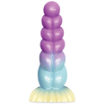 thumbnail image 3 of Couples Sex toy Bundle of GeoStroker 1 Stroker - White And Icon Brands AlienNation Stardust Silicone Creature Dildo - Multicolor, 3 of 3