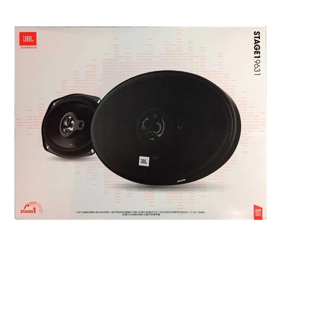 Juego De Bocinas JBL 6x9 3 Vías 300 Watts Stage19631
